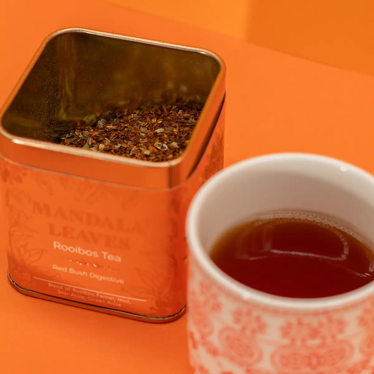 Mandala Leaves Rooibos-digestivte 50 g - produktbild 6