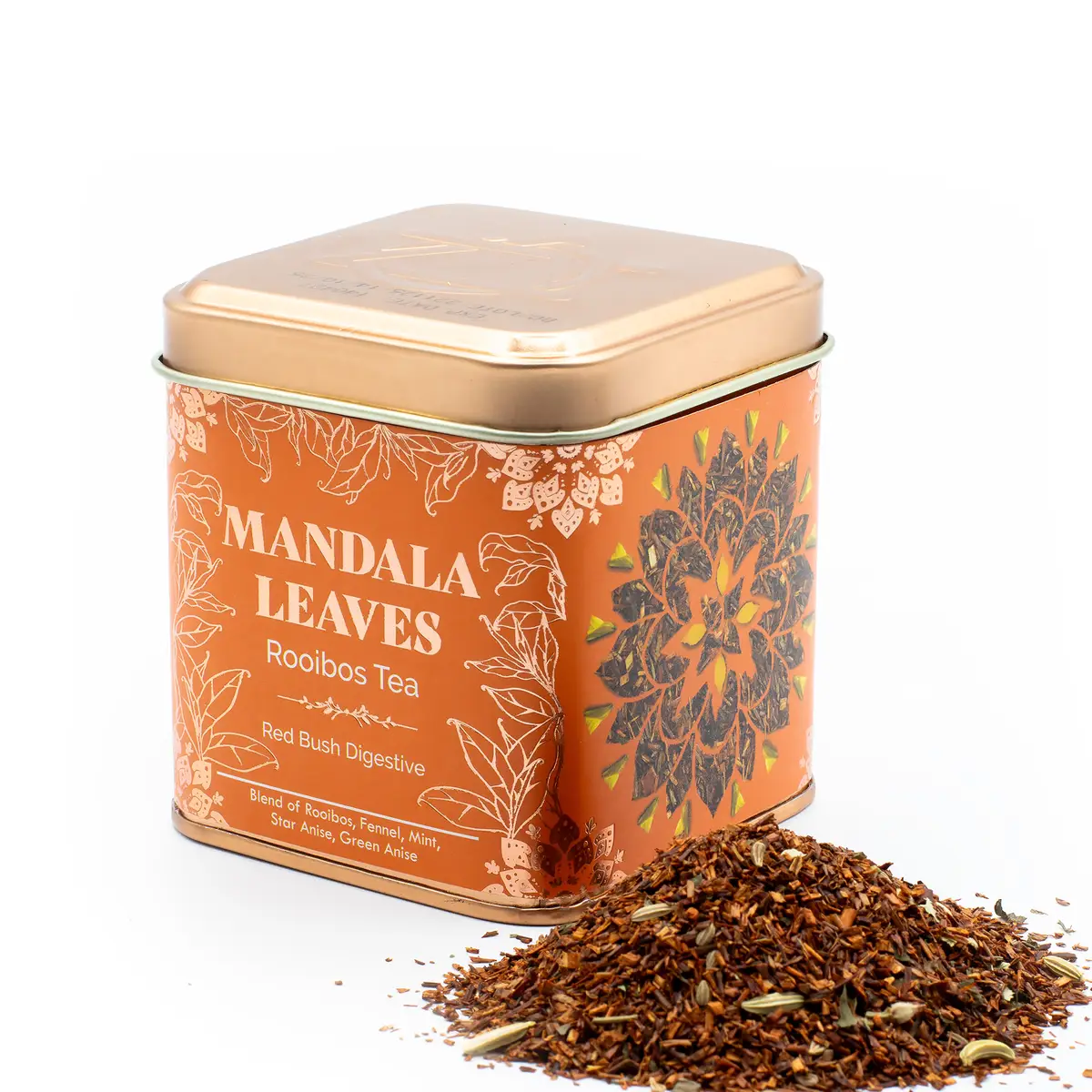 Mandala Leaves Rooibos-digestivte 50 g - produktbild 8