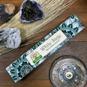 Mandala Namaste Masala-rökelsepinnar med vit salvia - produktbild 5