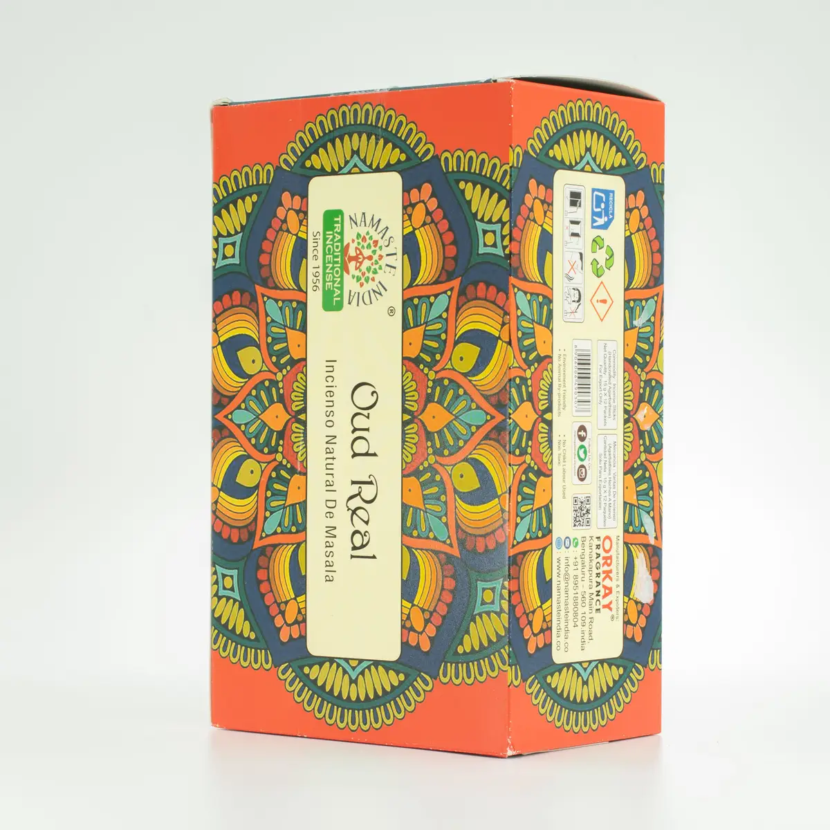 Mandala Namaste Masala-rökelsepinnar Oud Royal - produktbild 6