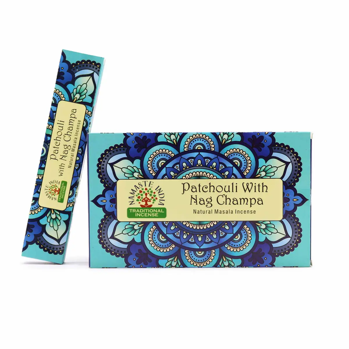 Mandala Namaste Masala-rökelsepinnar Patchouli med Nag Champa - produktbild 3