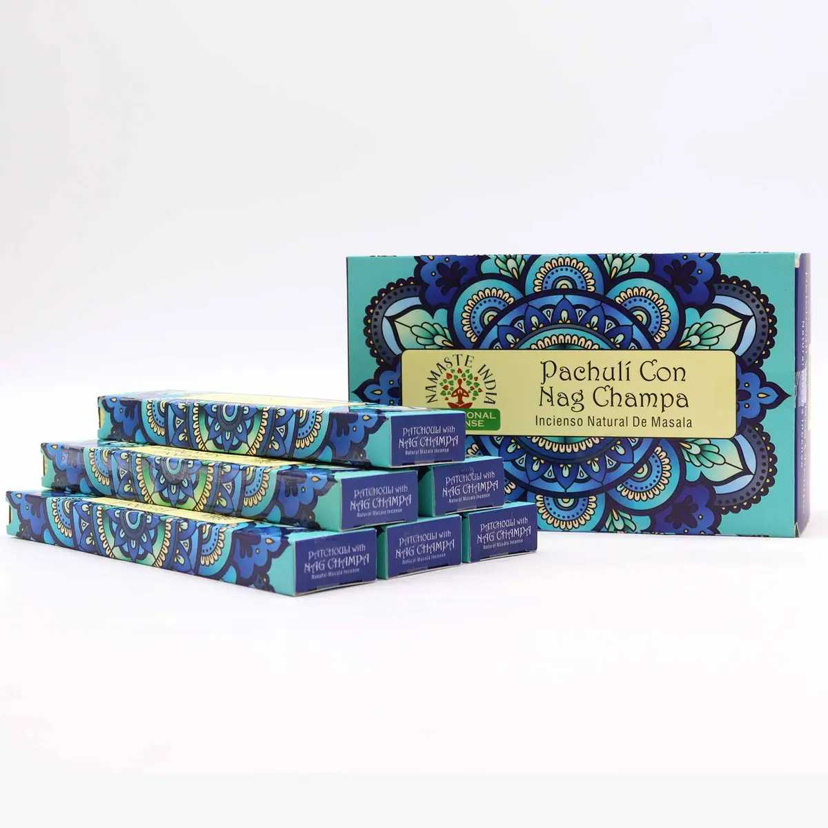 Mandala Namaste Masala-rökelsepinnar Patchouli med Nag Champa - produktbild 6
