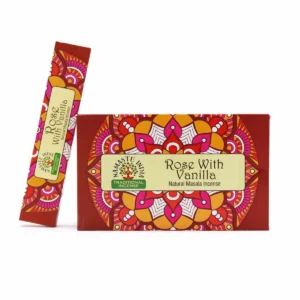 Mandala Namaste Masala-rökelsepinnar Ros med Vanilj - produktbild 3