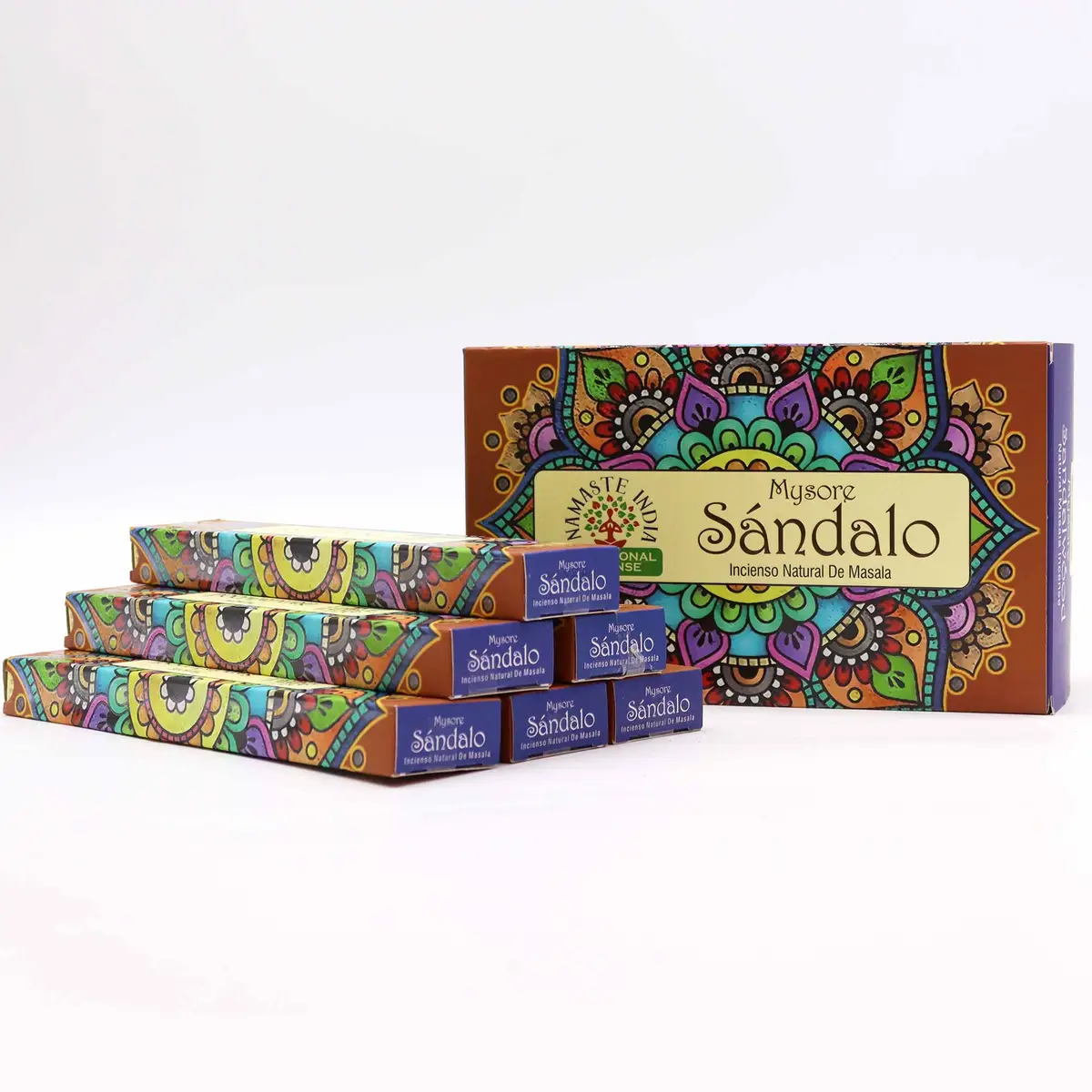 Mandala Namaste Masala-rökelsepinnar Sandelträ - produktbild 4