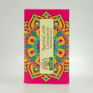 Mandala Namaste Masala-rökelsepinnar Sandelträ med Kanel - produktbild 5