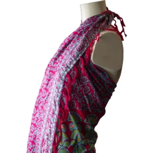 Mandala-sarong i blå och lila - produktbild 2