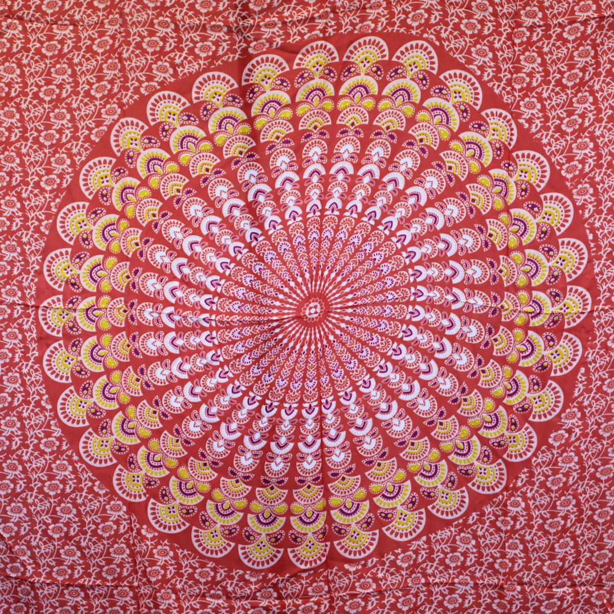 Mandala-sarong i rosa med rosor - produktbild 3