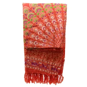 Mandala-sarong i rosa med rosor - produktbild 4
