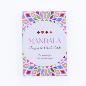 Mandala spel- och orakelkort med kalejdoskopisk symmetri - produktbild 9