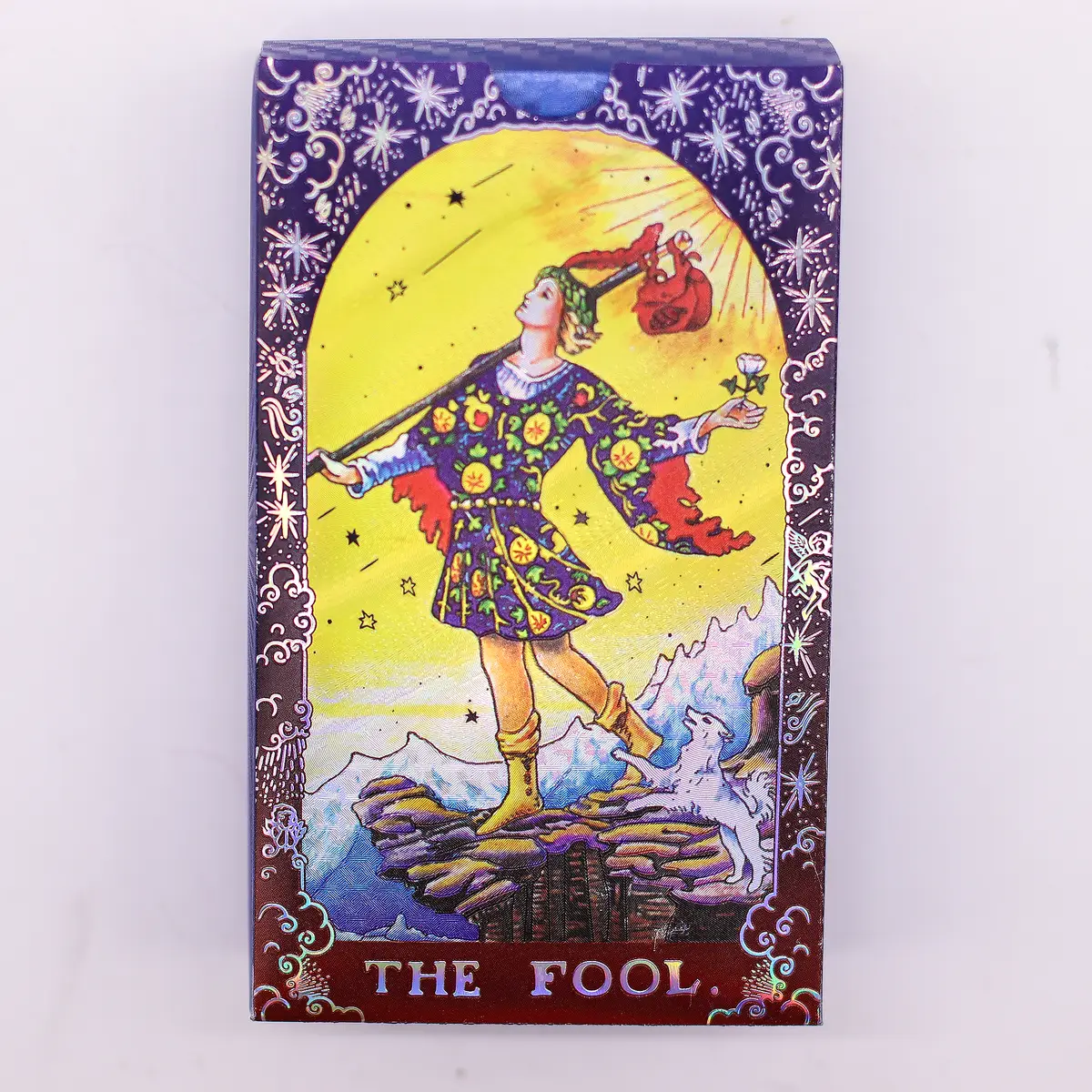 Mandala tarotkort med blå folie och häfte - produktbild 8