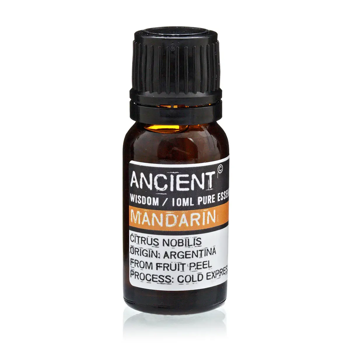 Flaska med mandarin eterisk olja 10 ml