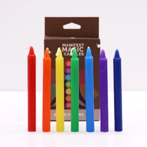 Manifestationsljus med sju chakran, 7-pack - produktbild 3