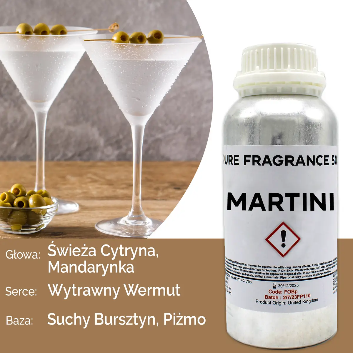 Martini ren doftolja 500 ml - produktbild 2