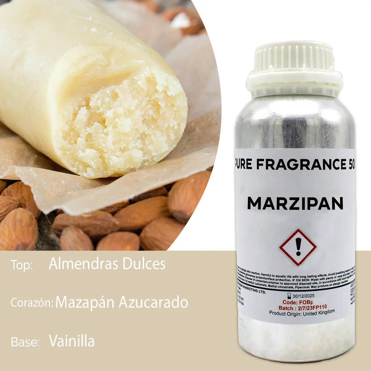 Marzipan ren doftolja 500 ml - produktbild 8