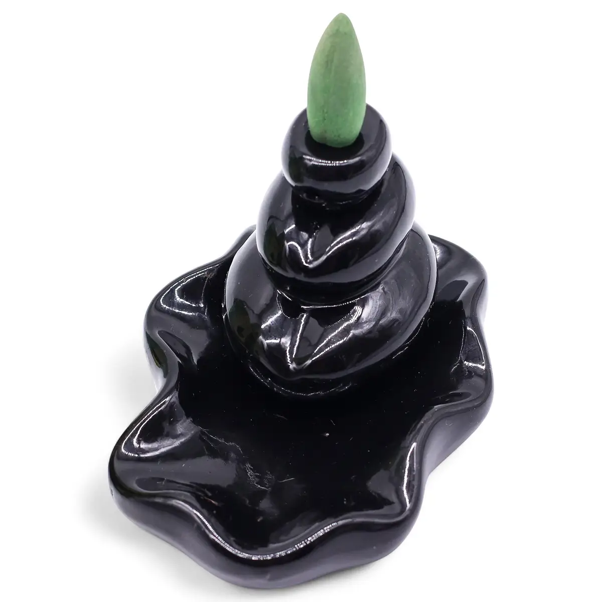 Masala Backflow rökelsekoner 10-pack Aloe Vera - produktbild 4