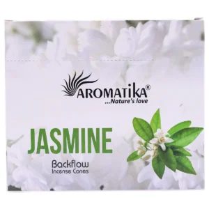 Masala Backflow rökelsekoner 10-pack jasmin - produktbild 6