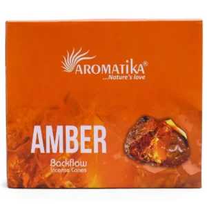 Masala Backflow rökelsekoner 10-pack med amberdoft - produktbild 5