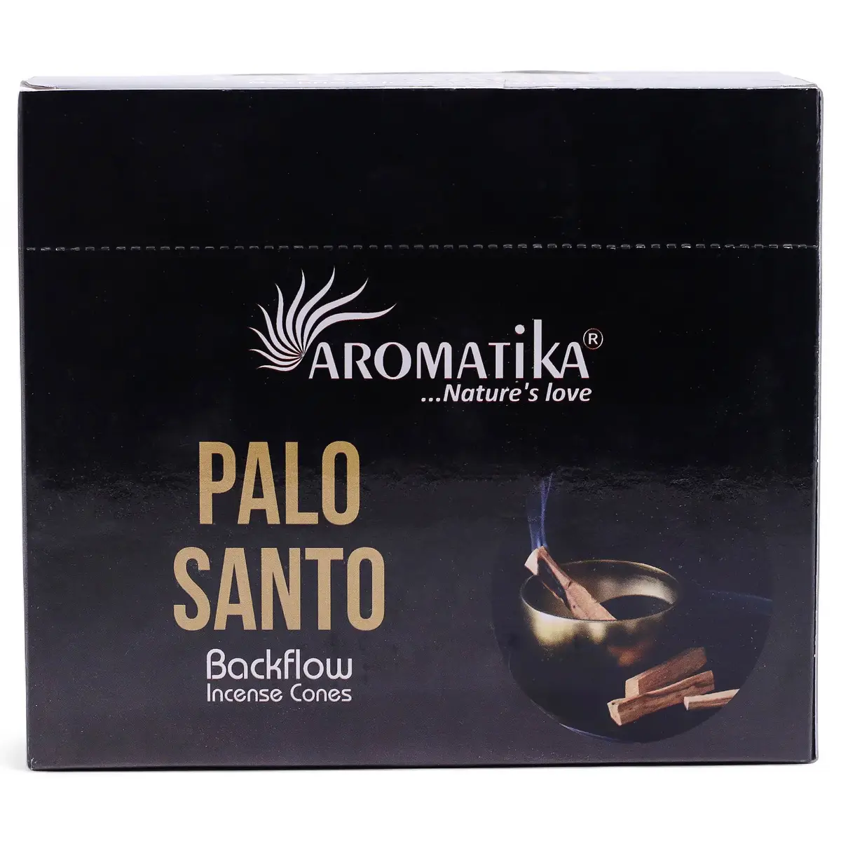 Masala Backflow rökelsekoner 10-pack med Palo Santo-doft - produktbild 3