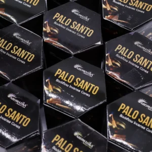 Masala Backflow rökelsekoner 10-pack med Palo Santo-doft - produktbild 5