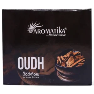 Masala Backflow Rökelsekoner 10-pack Oudh - produktbild 4