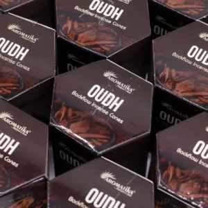 Masala Backflow Rökelsekoner 10-pack Oudh - produktbild 6