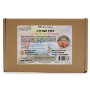 Massage-tvål med jasmin och patchouli - produktbild 3