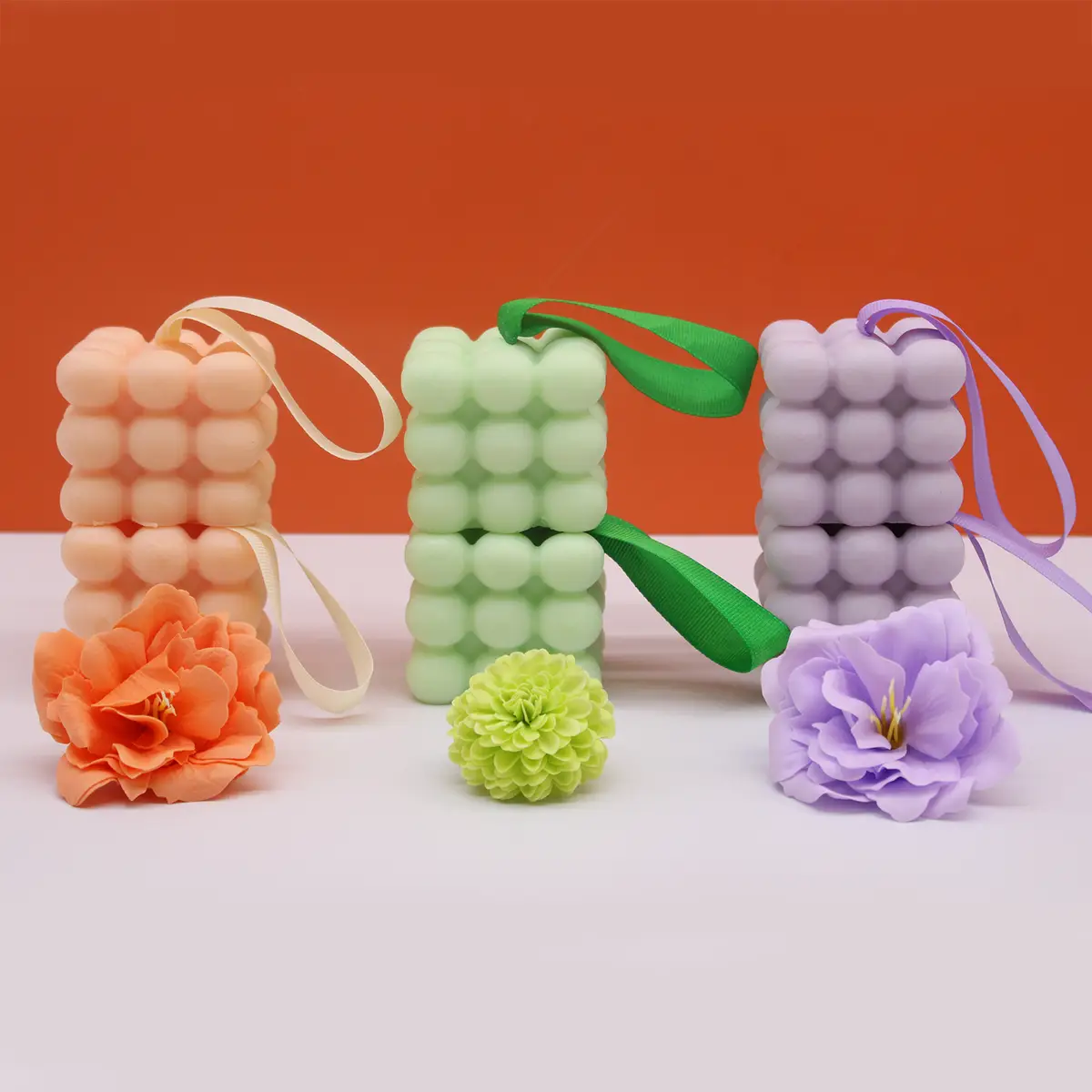 Massage-tvål med lavendel och syren - produktbild 3
