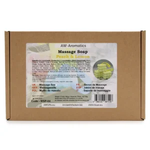 Massage-tvål med persika och citron - produktbild 4
