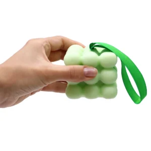 Massage-tvål med spearmint och eucalyptus i förpackning - produktbild 2