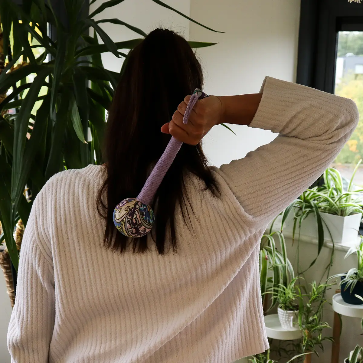 Massageklubba med malört och lavendel - produktbild 6