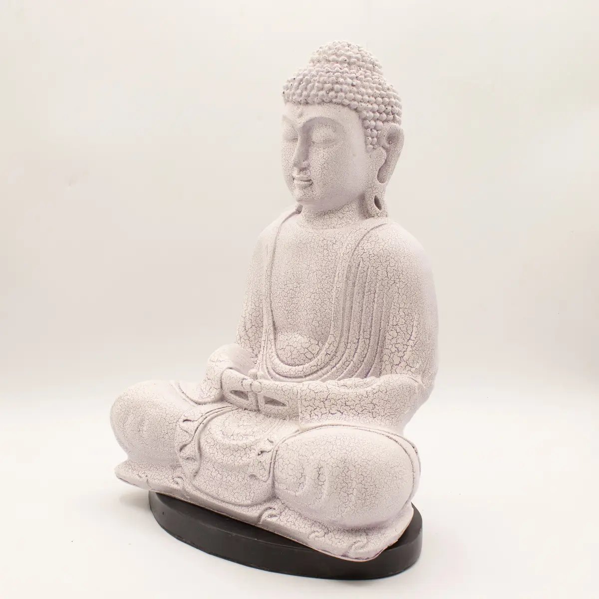 Meditationslampa Buddha Lavendel med oval fot - produktbild 7