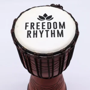 Medium djembe trumma Freedom Rhythm 40 cm höjd, 18 cm trumskinn - produktbild 2