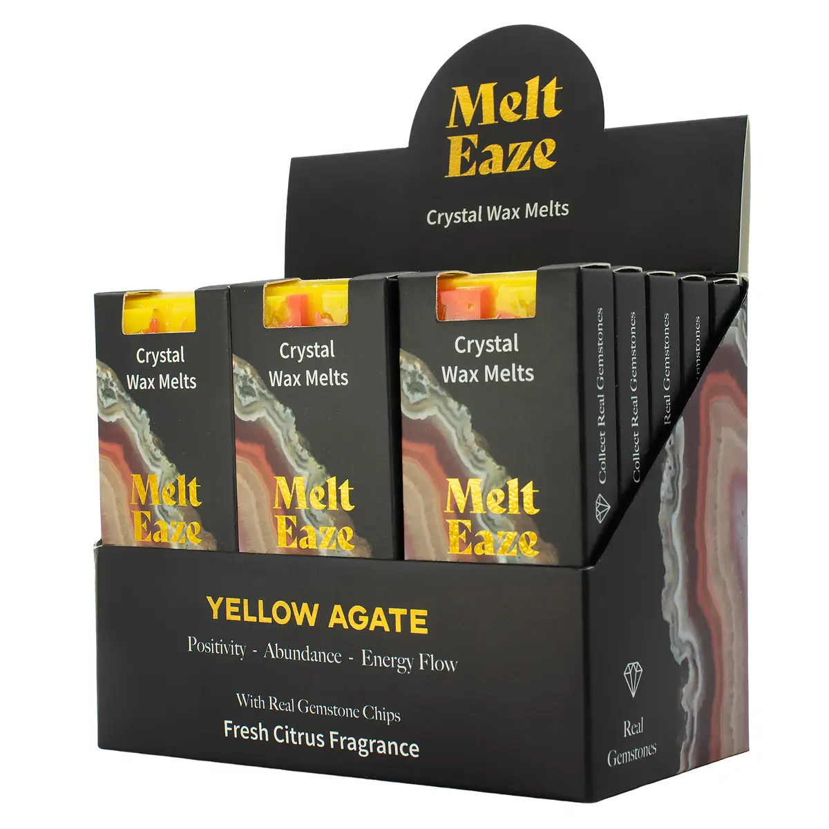 MeltEaze doftvax 50 g – Golden Glow med frisk citrusdoft - produktbild 3