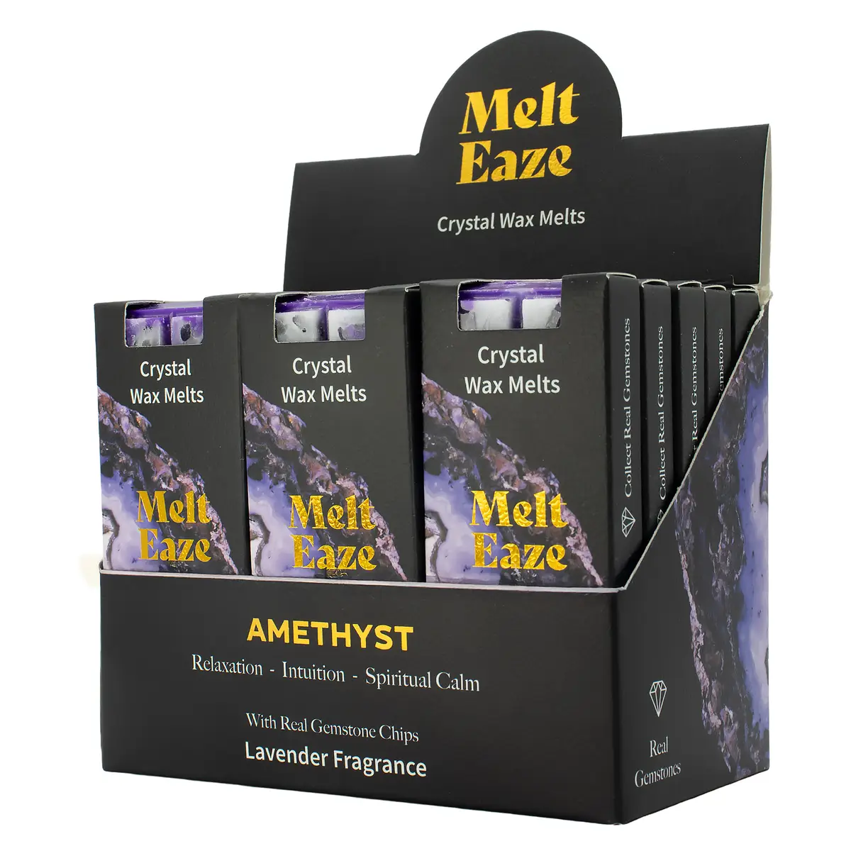 MeltEaze doftvax med ametist och lavendel 50 g - produktbild 3