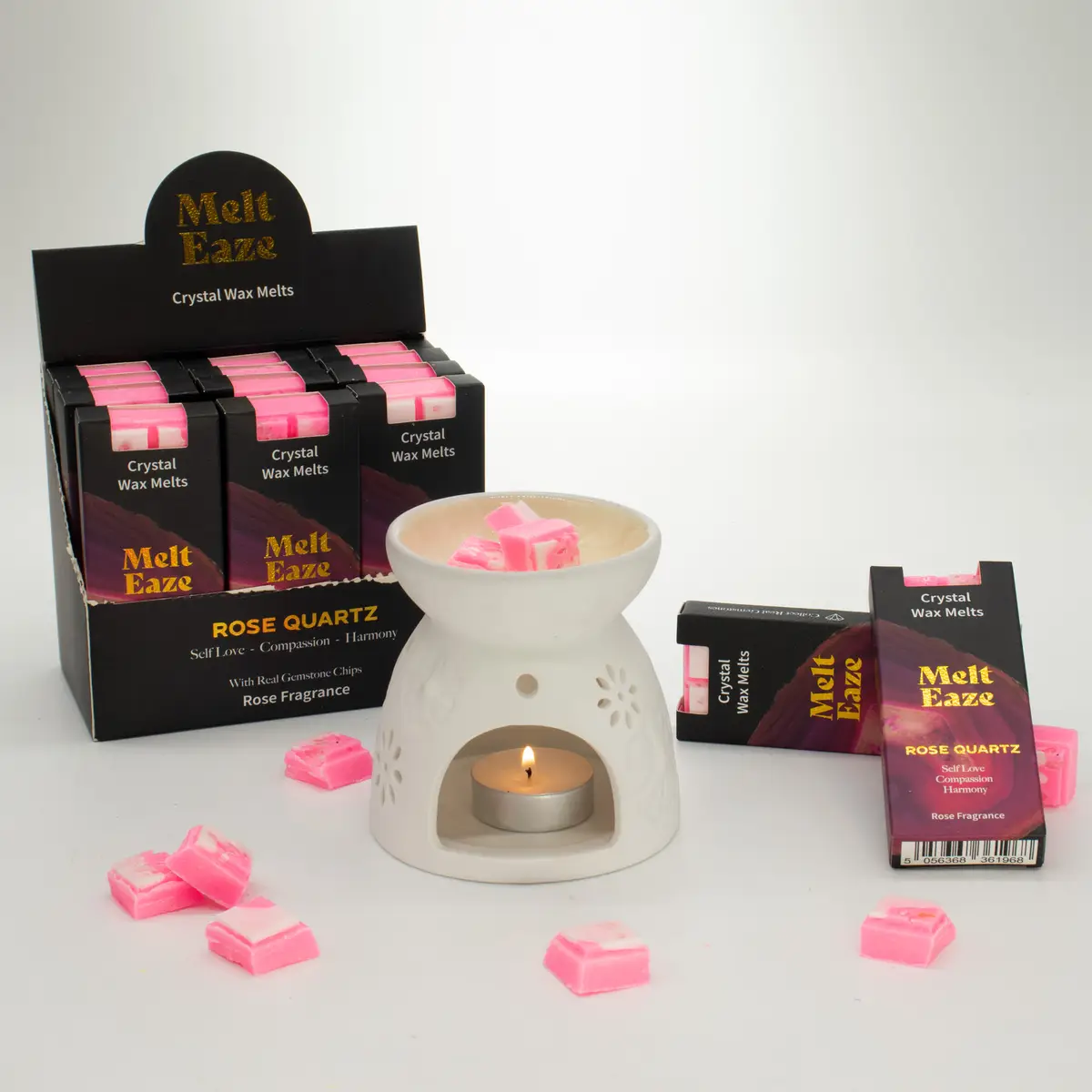 MeltEaze doftvax med rosenkvarts 50 g - produktbild 5