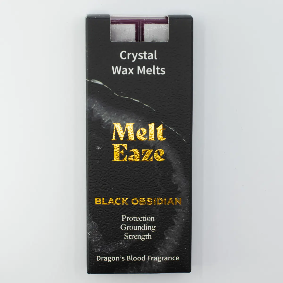 MeltEaze doftvax med svart obsidian och drakblod 50 g - produktbild 3