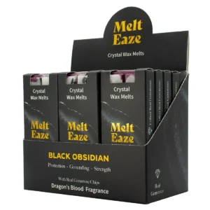 MeltEaze doftvax med svart obsidian och drakblod 50 g - produktbild 5