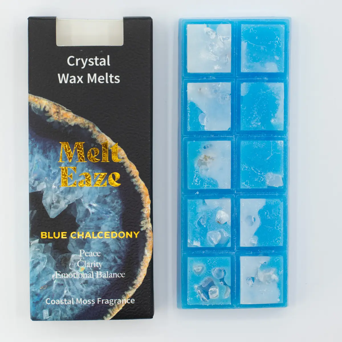 MeltEaze doftvaxsmältor 50g – Aquamarine Wave – Coastal Moss - produktbild 5