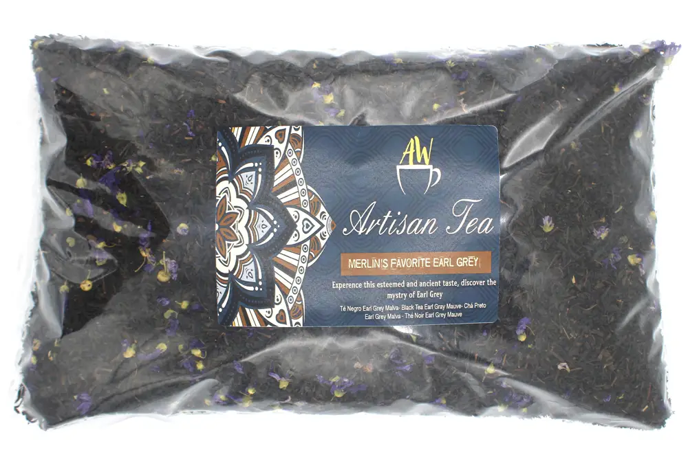 Merlins Favorit Earl Grey svart te 1 kg - produktbild 2