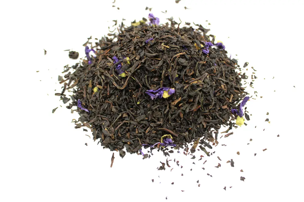 Lösvikt Earl Grey svart te med lavendelblommor