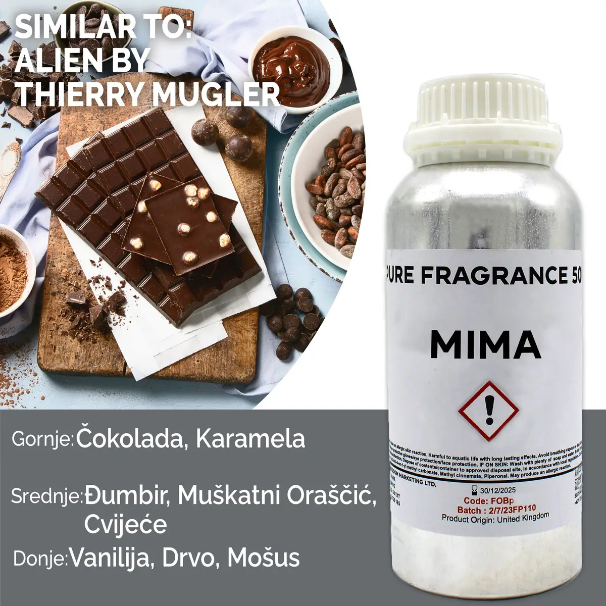 Mima ren doftolja 500 ml - produktbild 2