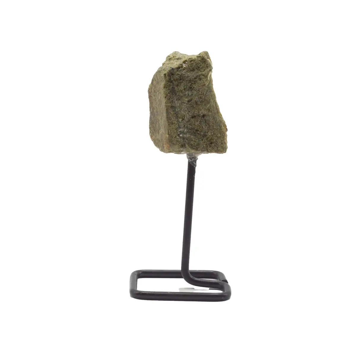 Mineralprov av epidot på metallställning - produktbild 3