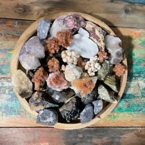 Mineralprov Chalcopyrit cirka 80 stycken - produktbild 5