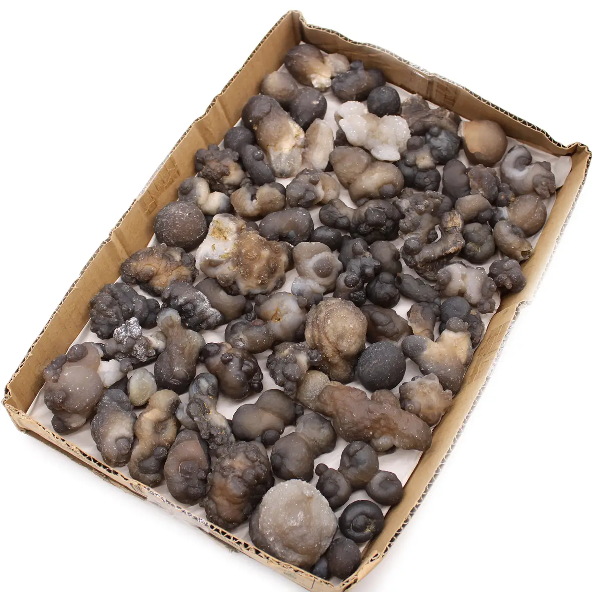 Mineralprover av kalcedon, cirka 100 stycken - produktbild 9