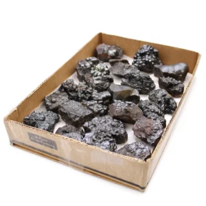Mineralprover av naturlig hematit, cirka 20 stycken - produktbild 6