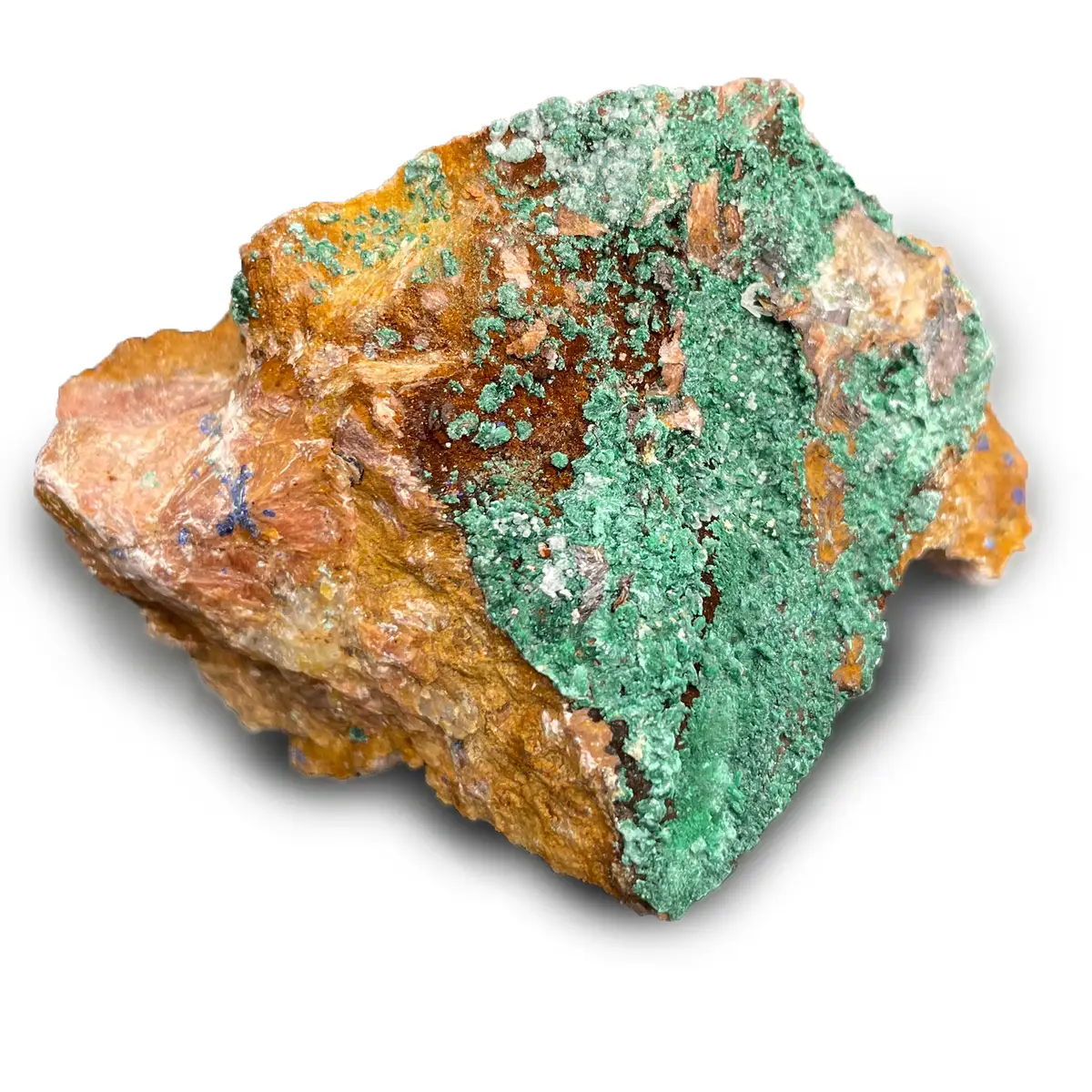 Mineralprover azurit och malakit, cirka 20 stycken - produktbild 10