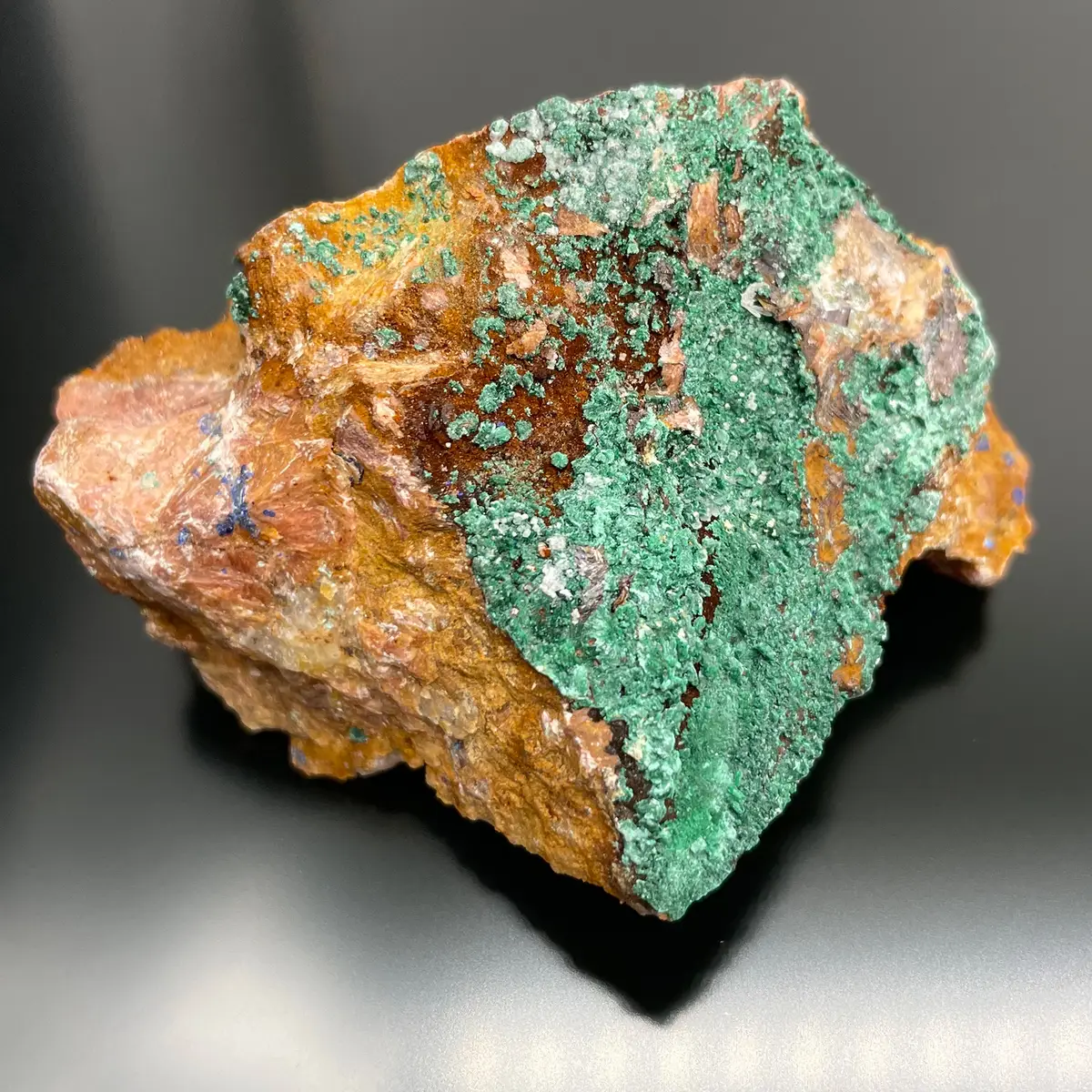 Mineralprover azurit och malakit, cirka 20 stycken - produktbild 2