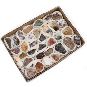 Mineralprover i blandade bitar, cirka 24 stycken - produktbild 9