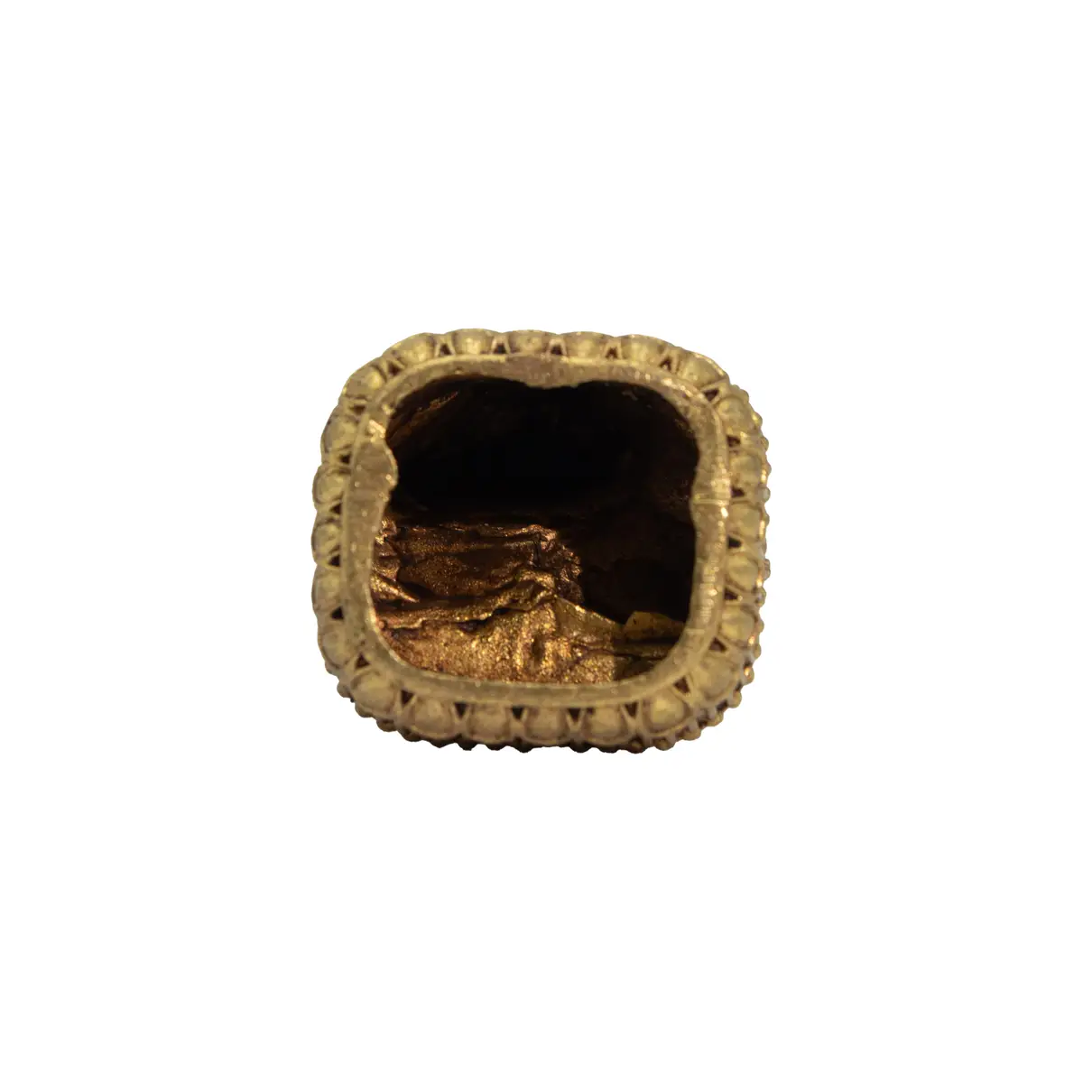 Miniatyrbuddha i mässing 48 mm - produktbild 4