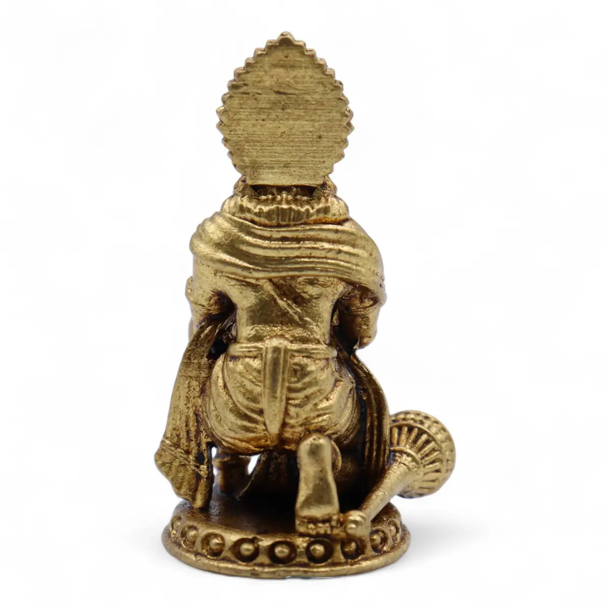 Miniatyrstaty i mässing av Hanuman 36 mm - produktbild 5